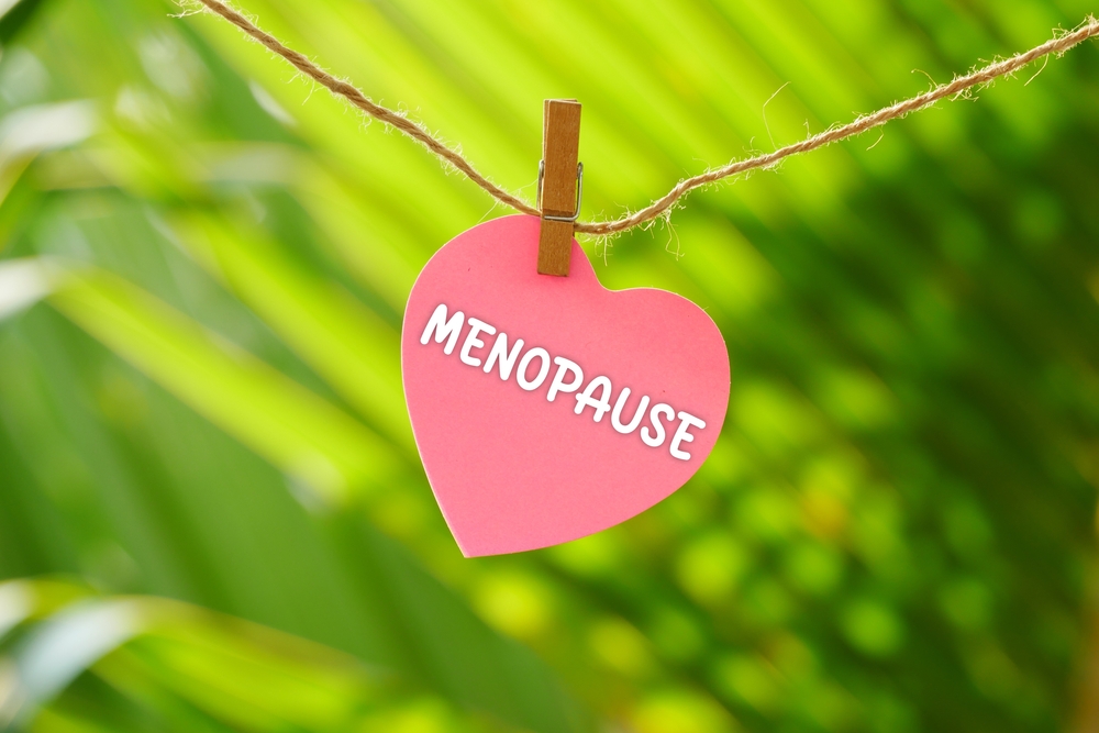 Pink,Heart,Note,Paper,With,The,Text,Menopause,Hanging,On